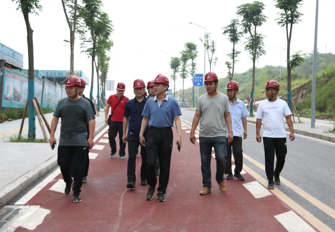 集团公司总经理秦树东赴重庆区域市场检查指导工作